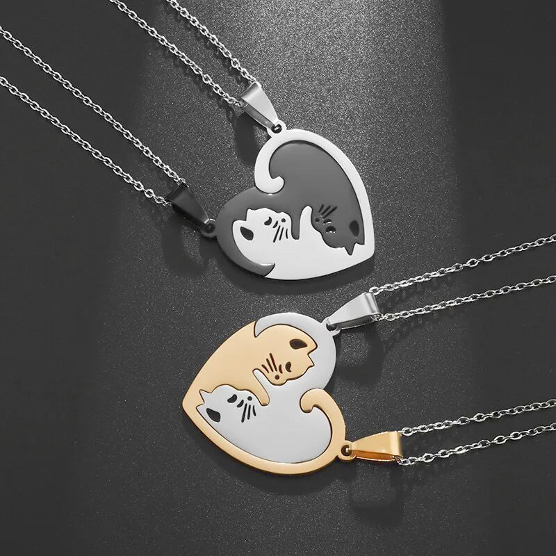 Collier femme - YIN - YANG - Animal en folie