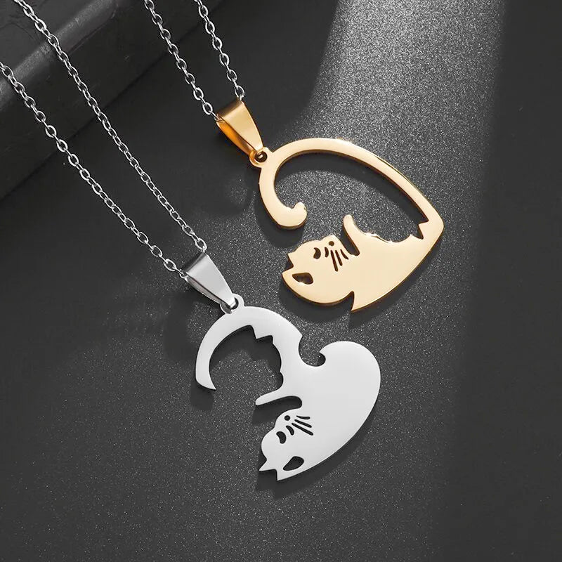 Collier femme - YIN - YANG - Animal en folie