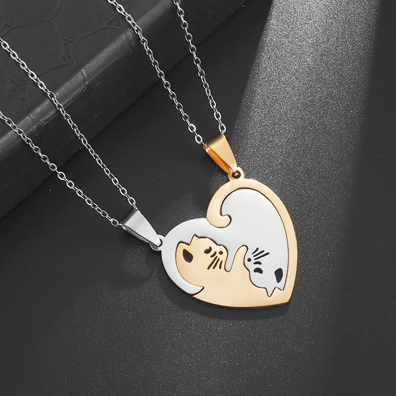 Collier femme - YIN - YANG - Animal en folie