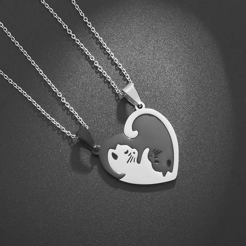 Collier femme - YIN - YANG - Animal en folie