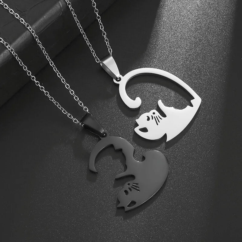 Collier femme - YIN - YANG - Animal en folie