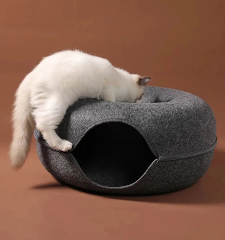 Niche pour chat - DONUT™ - Animal en folie