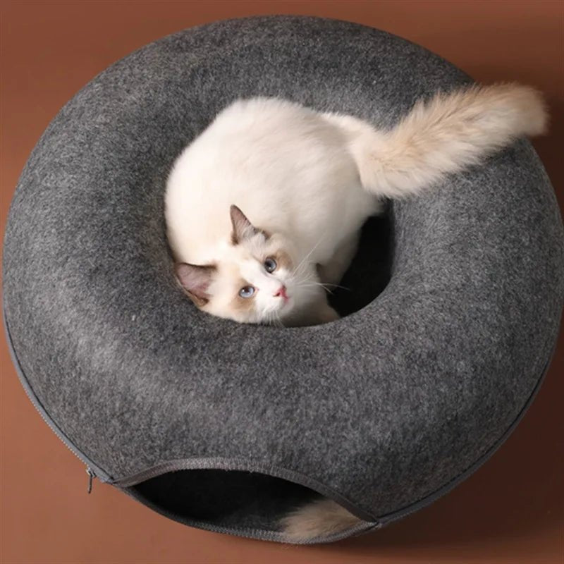 Niche pour chat - DONUT™ - Animal en folie