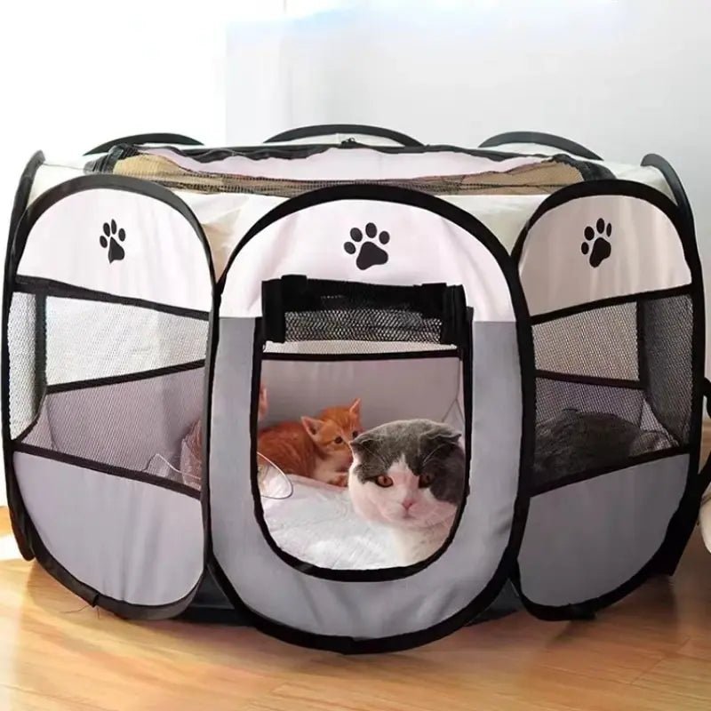 Parc pour chat - TENTE PLIABLE™ - Animal en folie